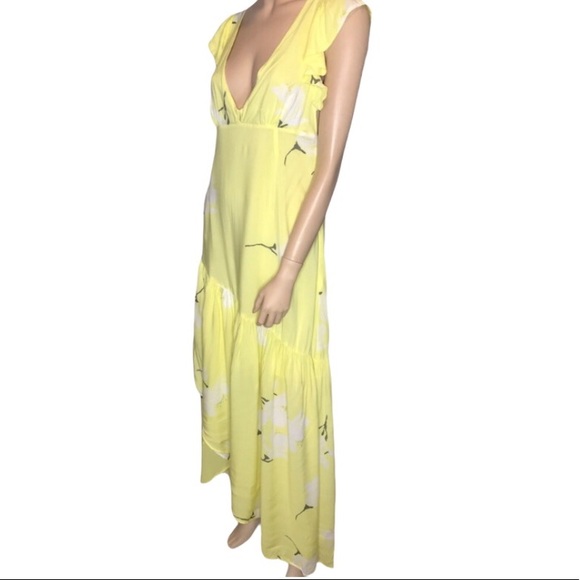 Free People Size 6 She’s A Waterfall Maxi Dress - Picture 4 of 8